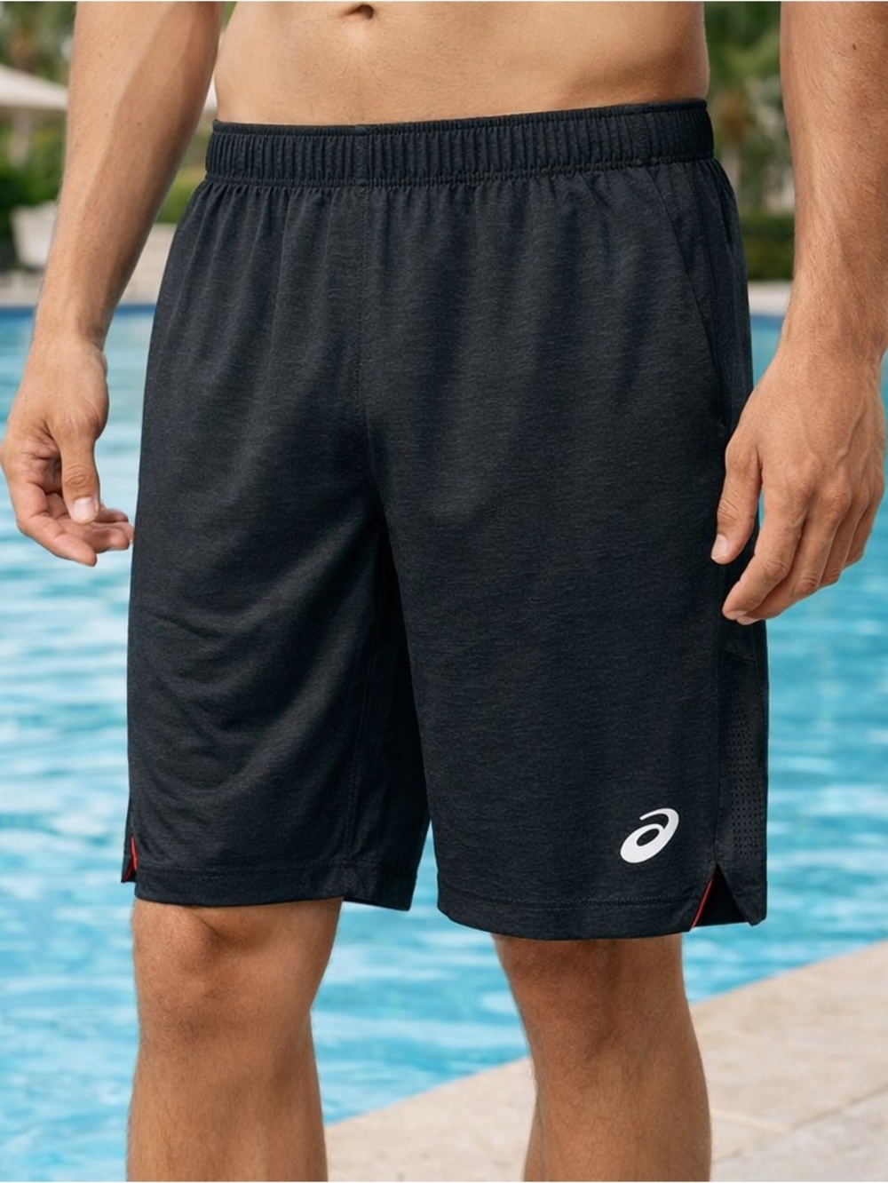 Men’s ASICS 7” 2 in 1 Shorts Black Small